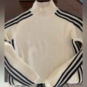 NWOT Sanctuary Cream and Black Striped Sweater